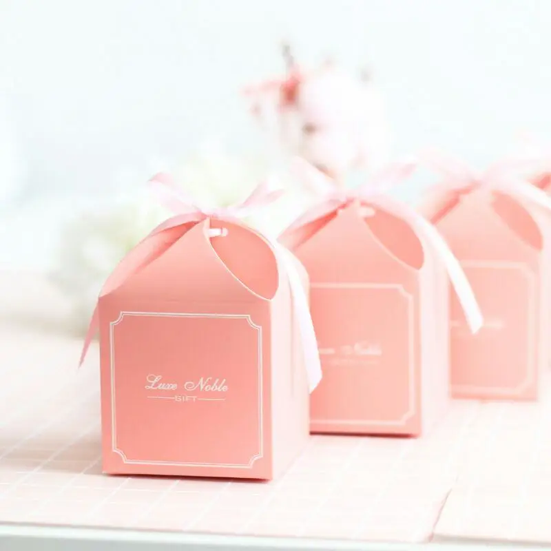 Новинка свадебные сувениры бумажные пакеты упаковочные коробки для сладких