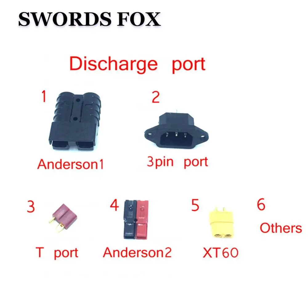 Аккумуляторная батарея SWORDS FOX lifepo4 48v 2000w 3000w для электровелосипеда литий ионный