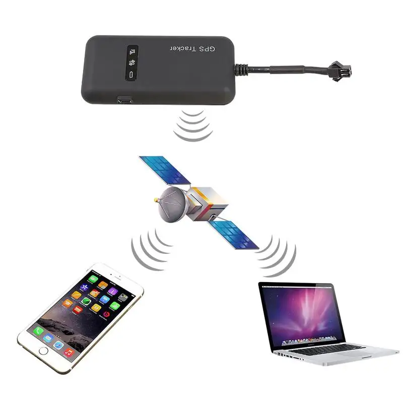 Мини GT02A gps трекеры SOS автомобили и мотоциклы устройства слежения для