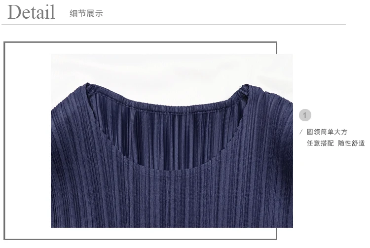 Miyake Fold Лето Японский стиль круглый воротник без Рукавов Платье женское средней длины жилет платье