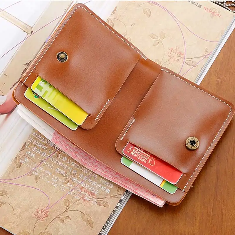 Винтажный кошелек с рисунком слона милые короткие маленькие кошельки двумя