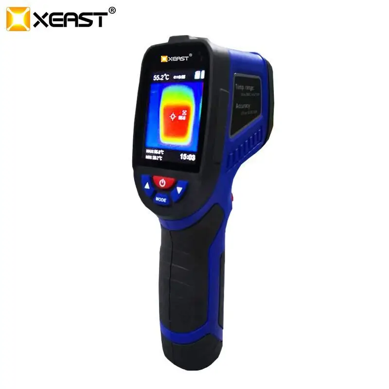 XEAST 2020 точный портативный тепловизор 20 ~ 380 градусов USB интерфейс 8 Гб SD