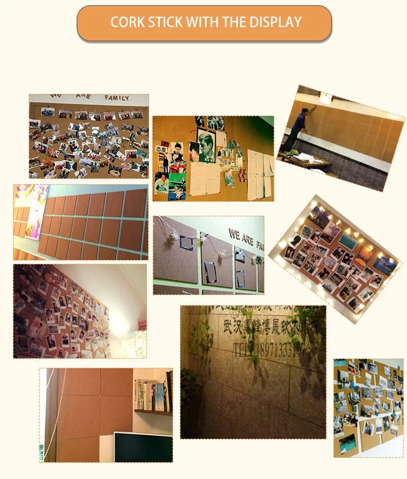 Пробковая доска 30*30 см, пробковая палочка 1" x 12", одна штука, блокнот, блокнот, булавка, доска для фотографий, доски для сообщений, настенная доска, Bacheca Sughero