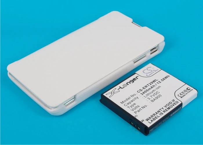 Увеличенный аккумулятор 3400 мАч для SONY ERICSSON LT29 LT29i Xperia T TX с белым покрытием|battery for