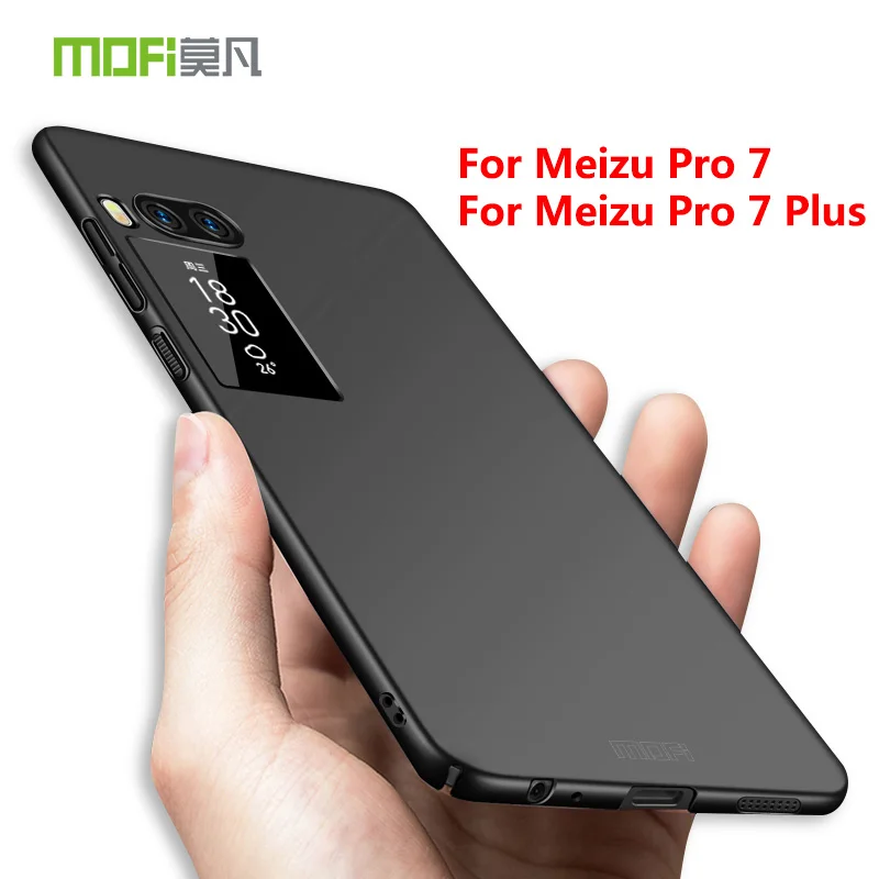 Для Meizu Pro 7 Plus Pro7 MOFi классический матовый ПК Жесткий задний защитный чехол для