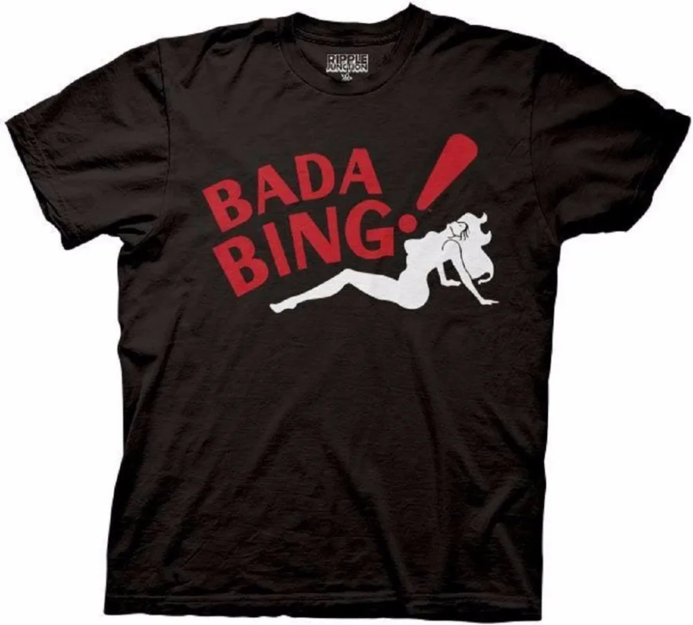 Для Взрослых Черная итальянская мафия драма ТВ шоу сопранос Bada Bing Мужская
