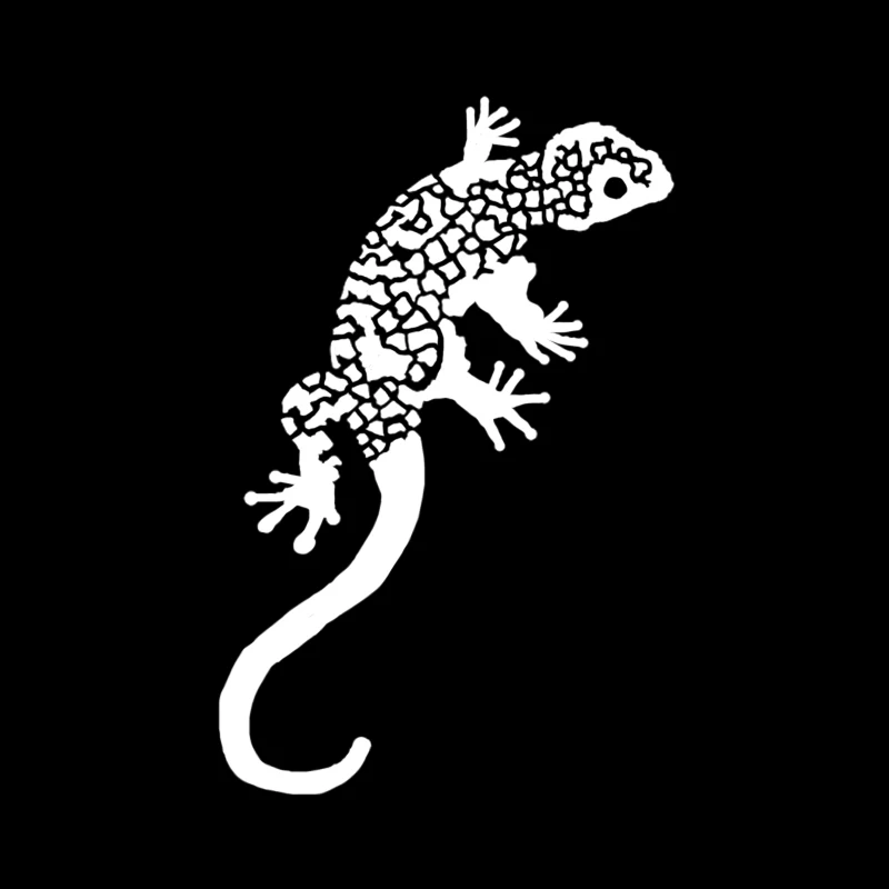 Светоотражающие виниловые наклейки YJZT 9 5*14 7 см для украшения монитора ящерицы