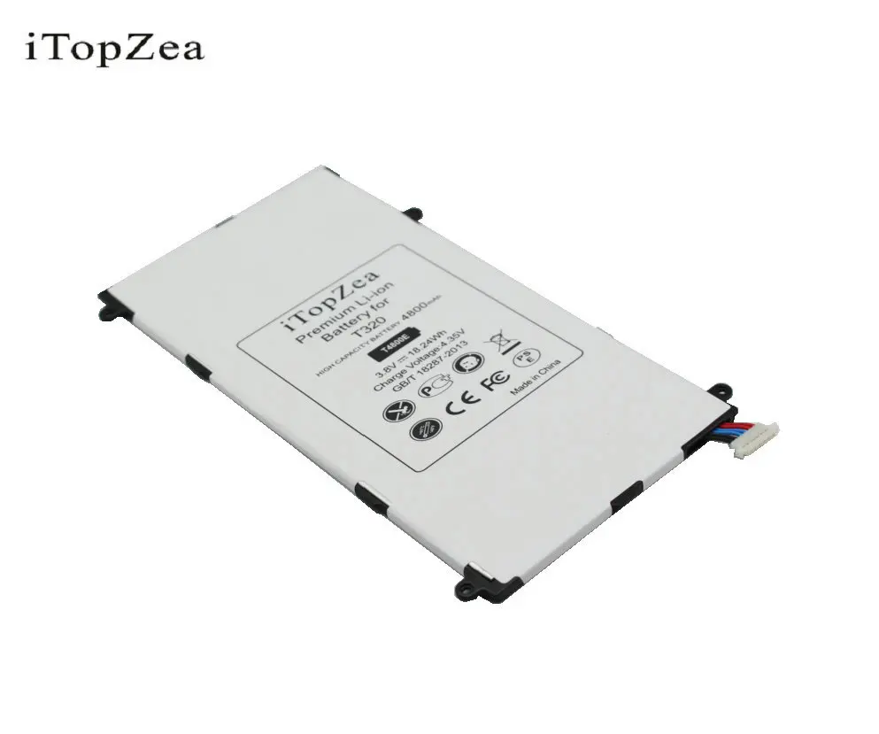 ITopZea 2 шт. T4800E 4800 мА/ч запасная батарея для Samsung Galaxy Tab Tablet Pro 8 4 дюймов &quotT320 T321 T325 SM T320