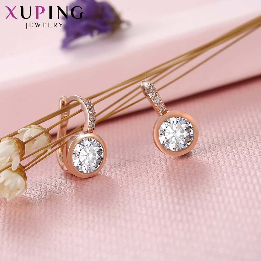 Серьги-кольца женские из меди 20126 | Украшения и аксессуары