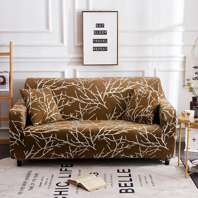 Retro Decor Large Elastic Comfortable Sofa Furniture Set Washable Modern Luxury Flower Cover Covers for Living Room | Дом и сад