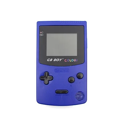 Blue GB Boy цветные портативные игровые консоли игровой плеер с подсветкой 66 встроенных игр синий желтый зеленый - Цвет: Blue