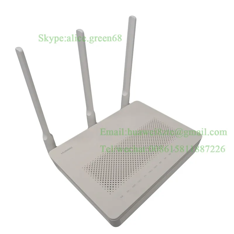 Hua wei 10GE HGU hn8145Q Стандартный роутер ONU с 4GE + двухдиапазонный WIFI 2 4 ГГц/5 ГГц 3 антенны |