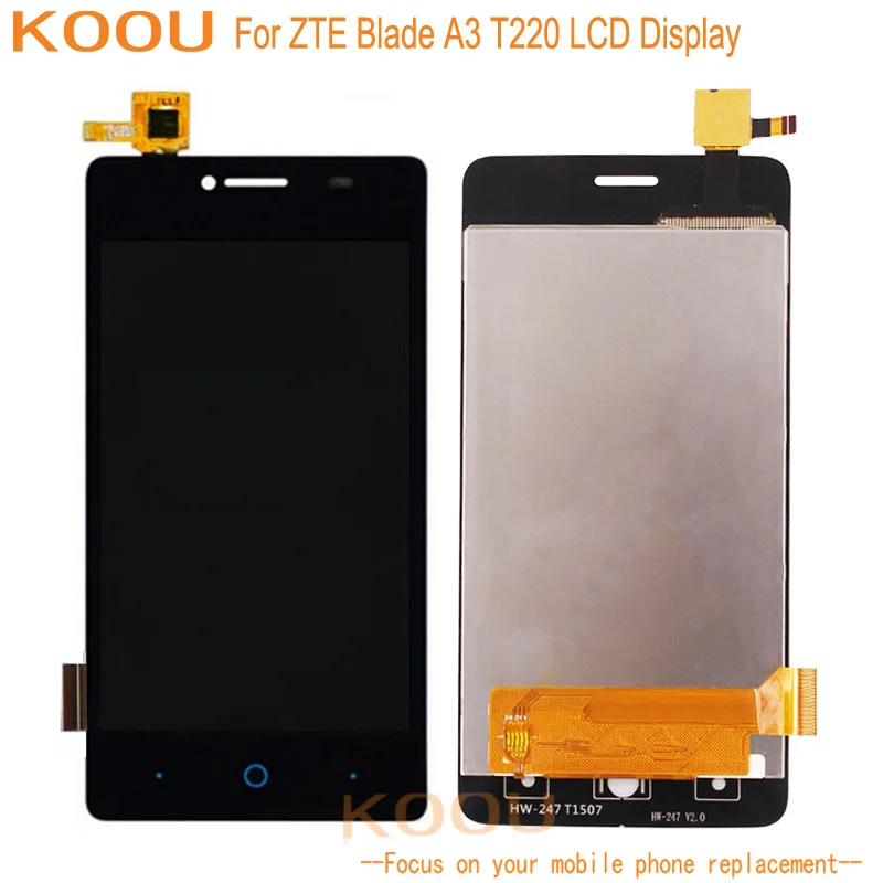 ЖК дисплей для ZTE Blade A3 T220 кодирующий преобразователь сенсорного экрана в сборе