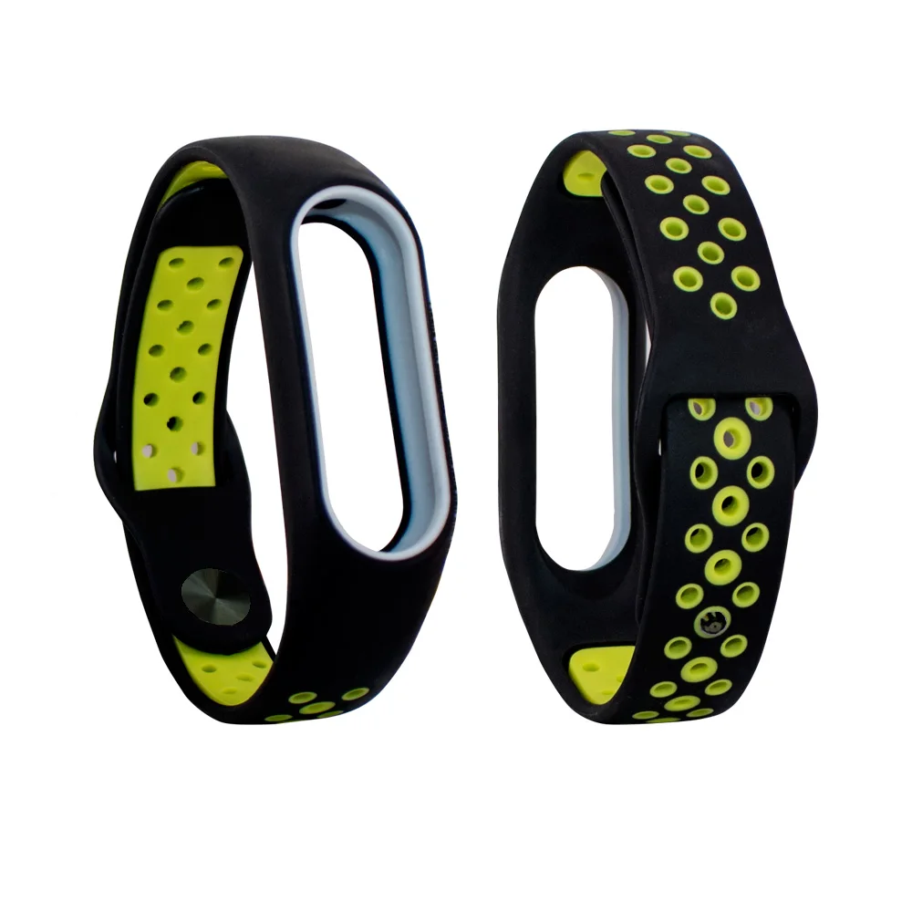 Смарт-ремешок аксессуары для Xiao mi Band 2 Браслет Силиконовый сменный для Xiaomi mi Band 2 для mi band 2 спортивный браслет