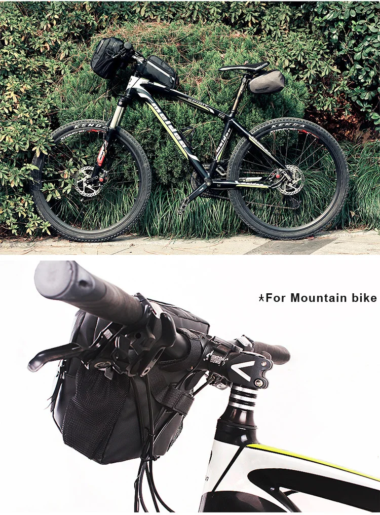 Для велосипеда Brompton сумка мини складная сумка для велосипеда аксессуары мини Водонепроницаемый руль сумка Rhinowalk велосипед Руль сумка корзина