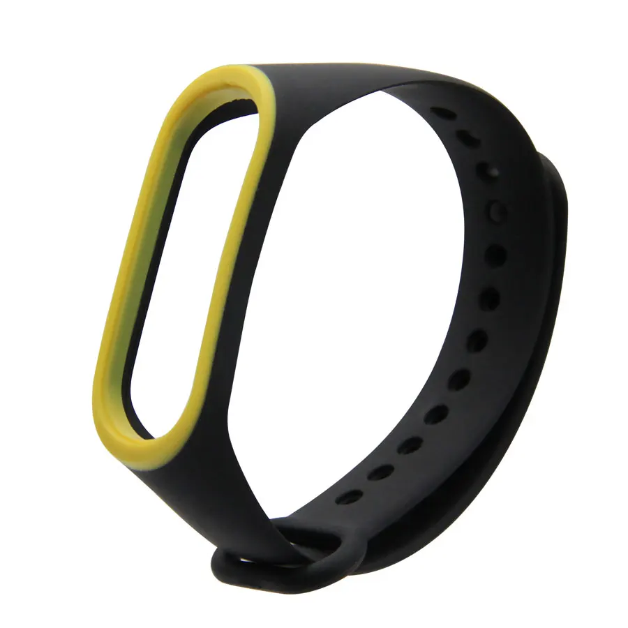 a605a03 Двухцветный ремешок для Xiaomi mi Band 3 4 Smart Band аксессуары для mi band 3/4 смарт-ремешок для Xiaomi mi Band 3 4 - Цвет: a605a03