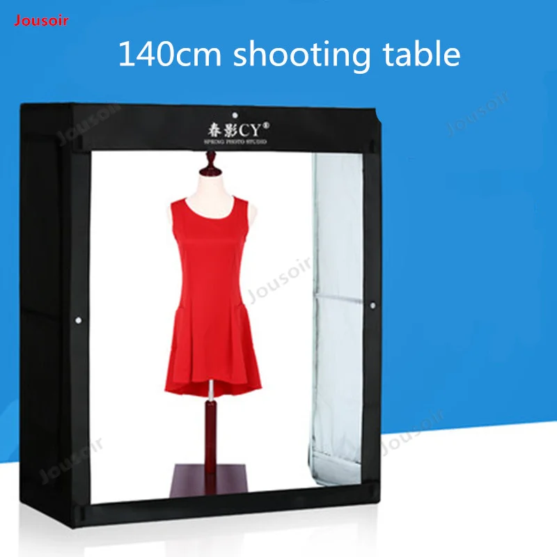 Светодиодный стол для студийной фотосъемки маленький набор 140 см софтбокс лампа