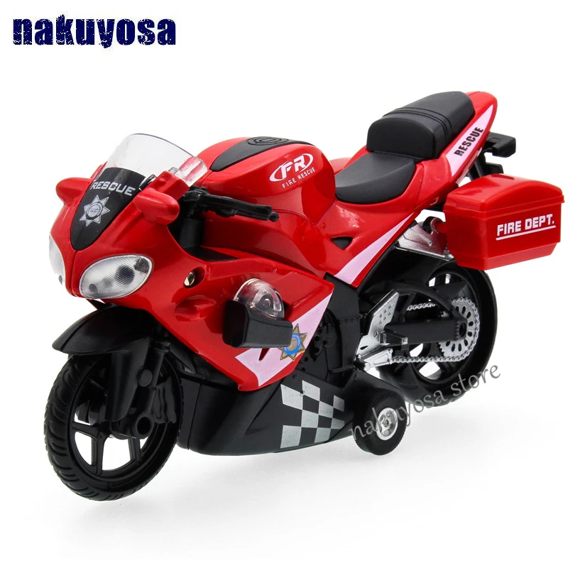 Коллекционная 1:16 красная Honda перехватчик VFR800 модель мотоцикла литые мото детские