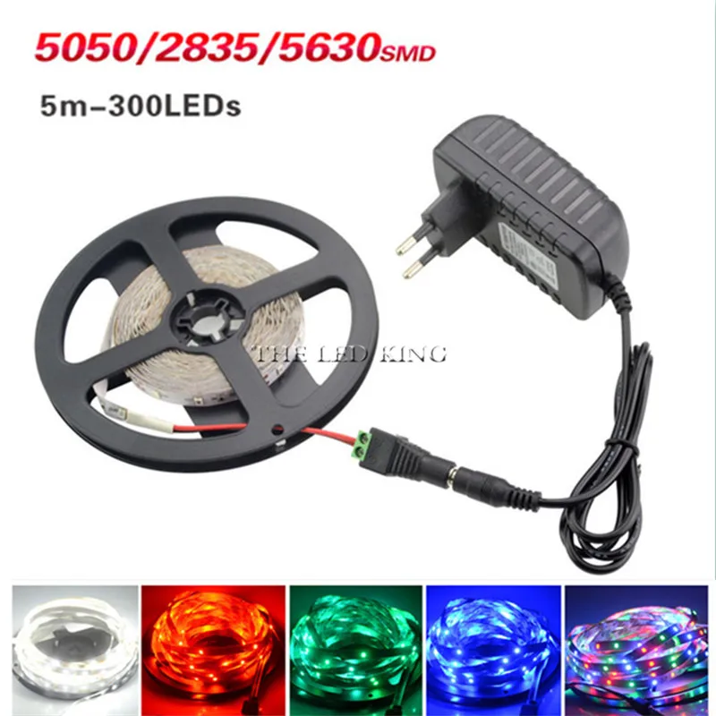 Wholsesale 5 м Светодиодная лента SMD5050 светодиодный светильник водонепроницаемый