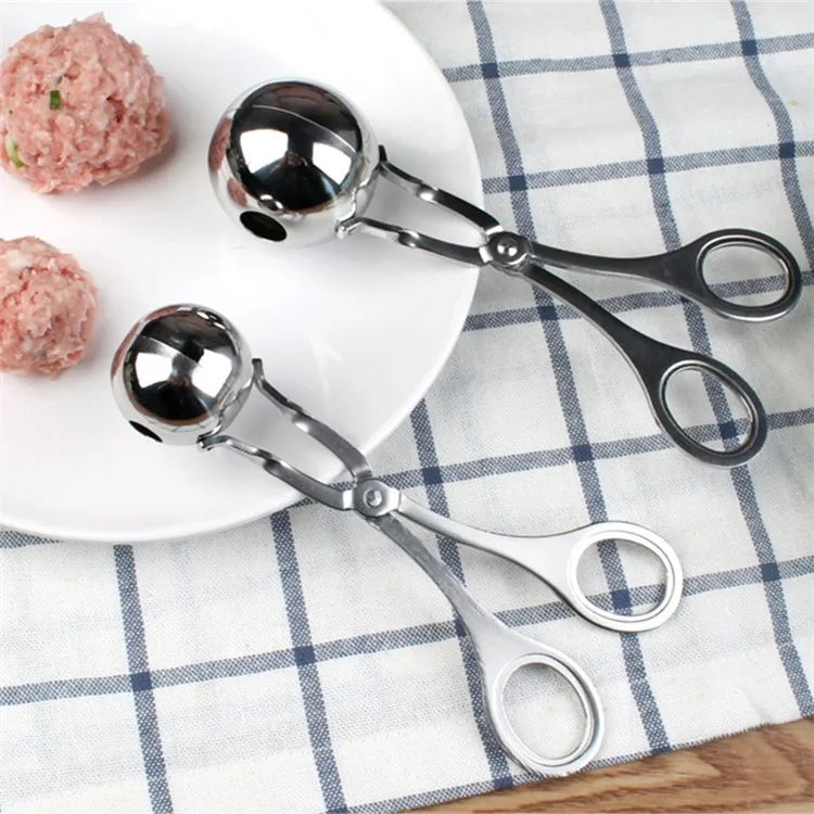 1 шт. форма из нержавеющей стали для фрикаделек Мясорубка DIY инструмент для приготовления мяса для говядины, курицы мясо рыбы мячик кухонный гаджет