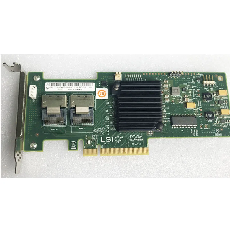 Карта контроллера Avago LSI MegaRAID SAS 9240-8i LSI00200 8 портов NO-RAID SFF8087 6 ГБ PCI-E 2 0 X8 | Компьютеры