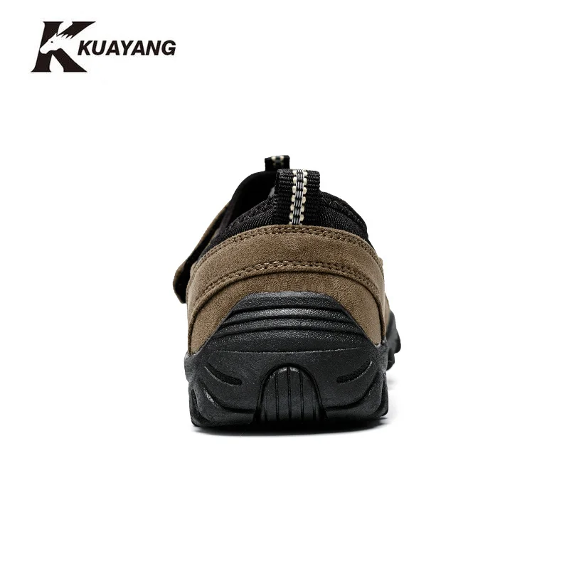 Специальное предложение средний размер (b m) Мужская обувь из флока без шнуровки