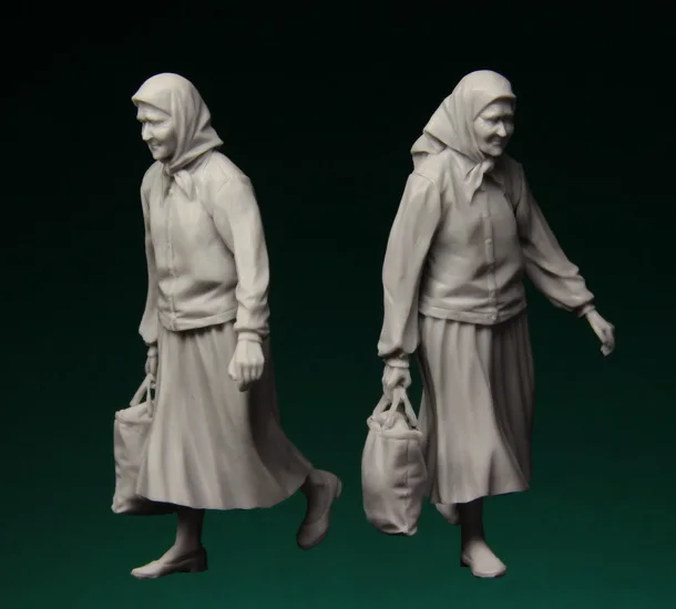 1/35 модельная фигурка из смолы набор 090 русских беженцев 1941 45 женщина одна фигура