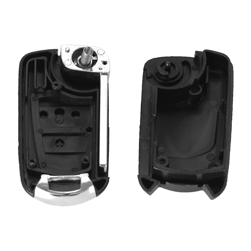 Dandkey 2 кнопки Filp Складные дистанционного ключа чехол для Opel Corsa Astra Kadett Монца