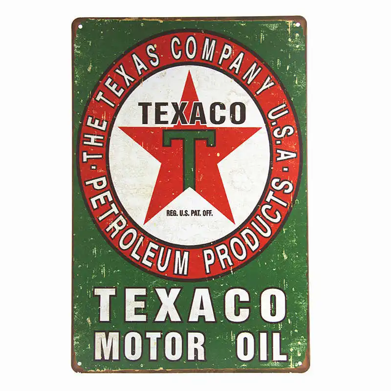 NGK Dunlop Texaco табличка винтажная металлическая жестяная вывеска домашний бар паб гараж АЗС Декор железные тарелки наклейки на стену художественный плакат