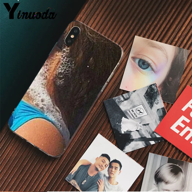 Yinuoda, сексуальное нижнее белье, бикини для женщин, девушек, мягкая оболочка, чехол для телефона для iPhone 8, 7, 6, 6S Plus, 5, 5S, SE, XR, X, XS, MAX, чехол
