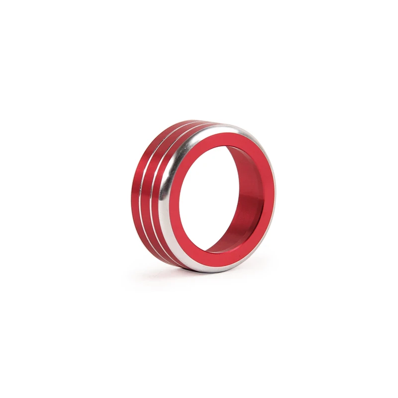 Ручка регулировки громкости автомобиля декоративное кольцо наклейка для Peugeot 308