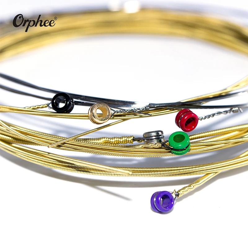 10 шт. Струны для гитары orphee TX620/TX630/TX640 Струны для акустической гитары дополнительный светильник
