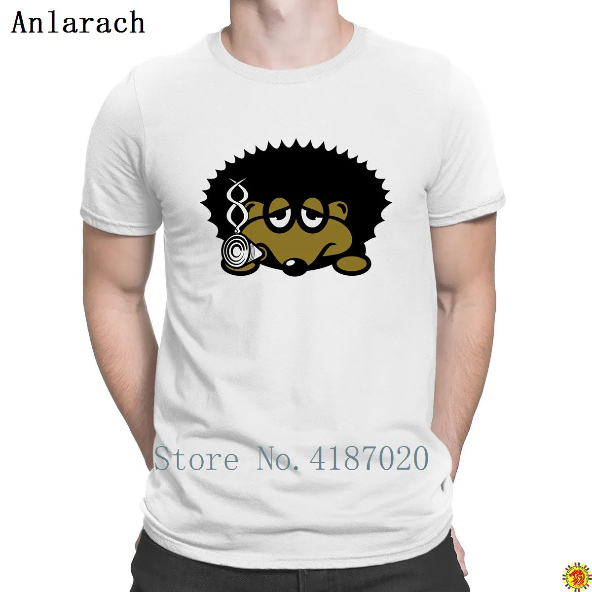 Kiffen Hedgehog футболки с натуральным составом высокое качество мужской костюм