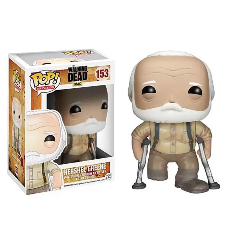 Funko Поп аниме Ходячие мертвецы фигурку Мальчик фильм Коллекция Модель Дети