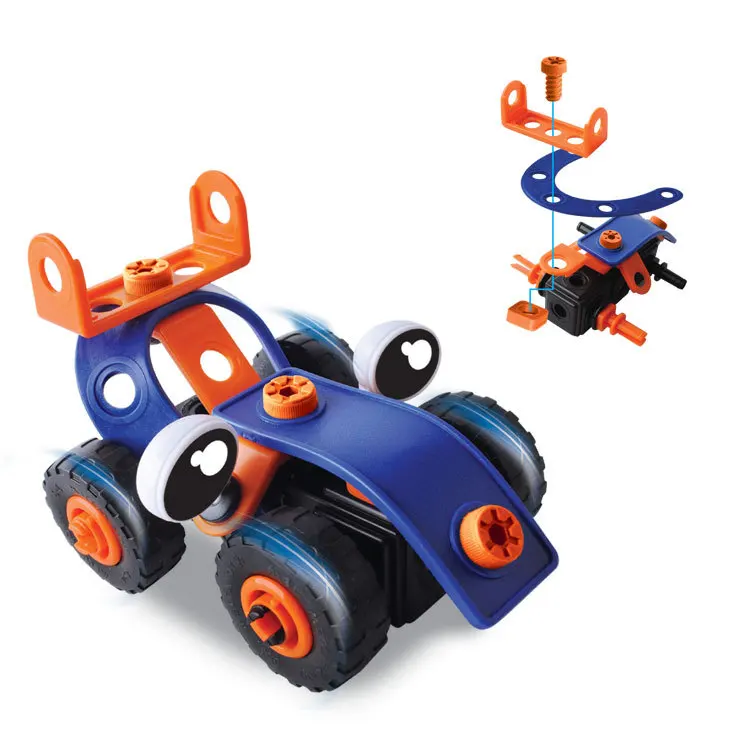 DIY головоломка Детский интерактивный строительный блок ручной глаз координации