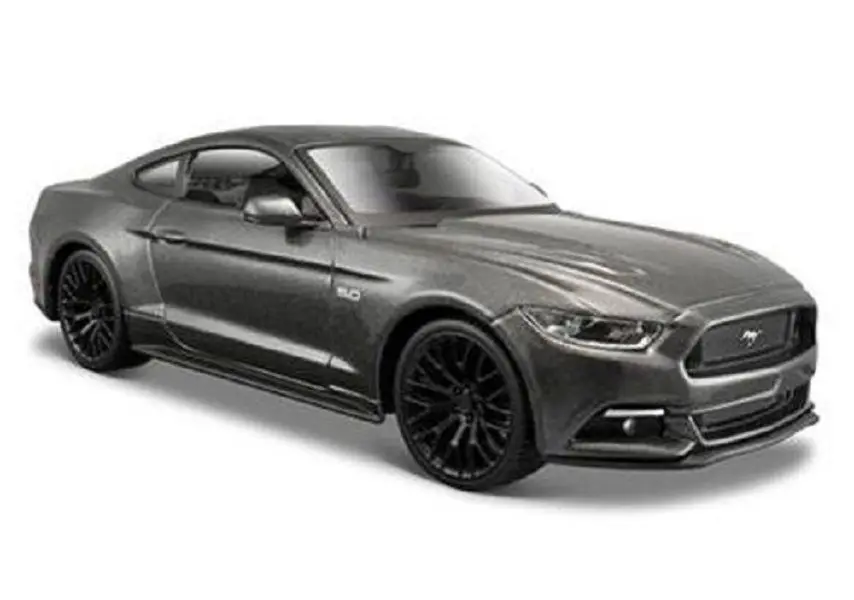 Maisto 1:24 Ford Mustang GT 5,0 литая под давлением модель гоночный автомобиль Транспортное средство игрушка Новинка в коробке - Цвет: Серый