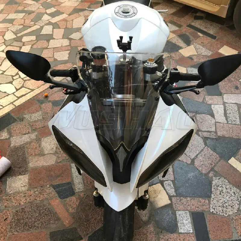 Мотоциклетное ветровое стекло экран для 2008 2009 2010 2011 2012 2013 2014 2015 2016 Yamaha YZF-R6 YZF 600 R6