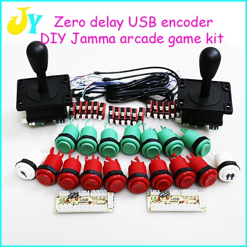 Комплект сделай сам для двух игроков USB кодировщик с нулевой задержкой ПК Raspberry pi