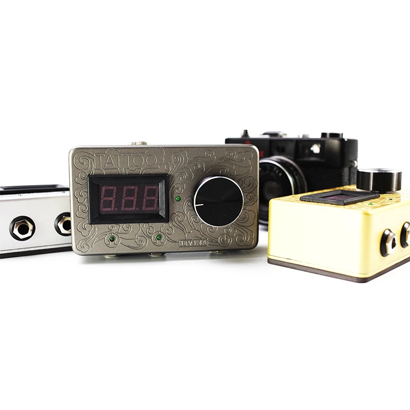 Новинка! Профессиональный прочный блок питания для татуировок с адаптером