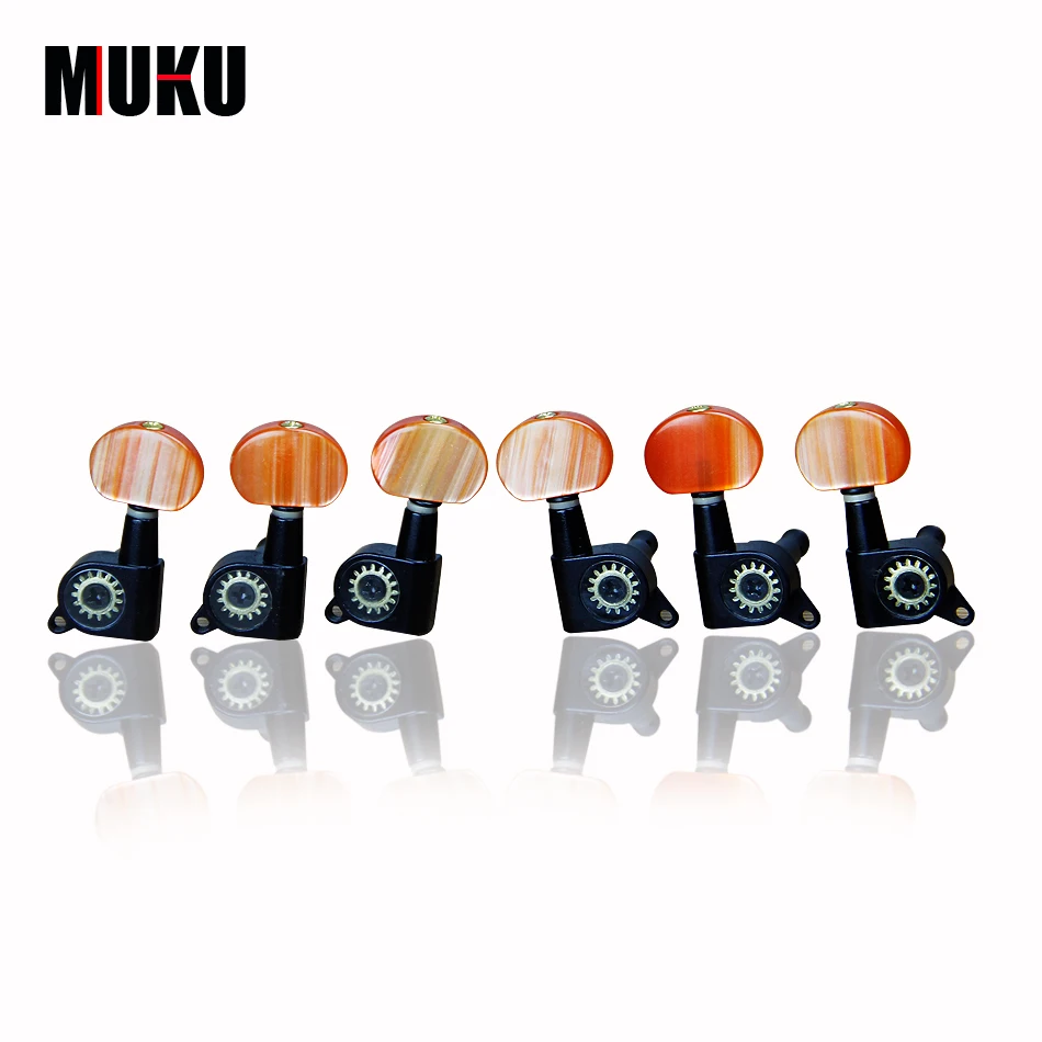 Тюнер для гитары с одним замком M-01 колышки акустической фолк ключи тюнинга