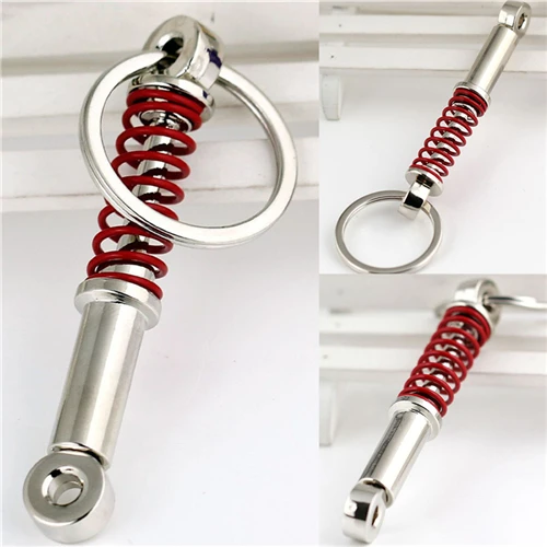 1 шт Горячая подвеска брелок кольцо авто Coilover Весна Амортизатор брелки для