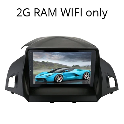 Kuga 2G Sinosmart Android 8.1 Car GPS Navigation Radio for Ford Kuga 2013, 2din 2.5D IPS/QLED Screen - Цвет: Kuga 2G