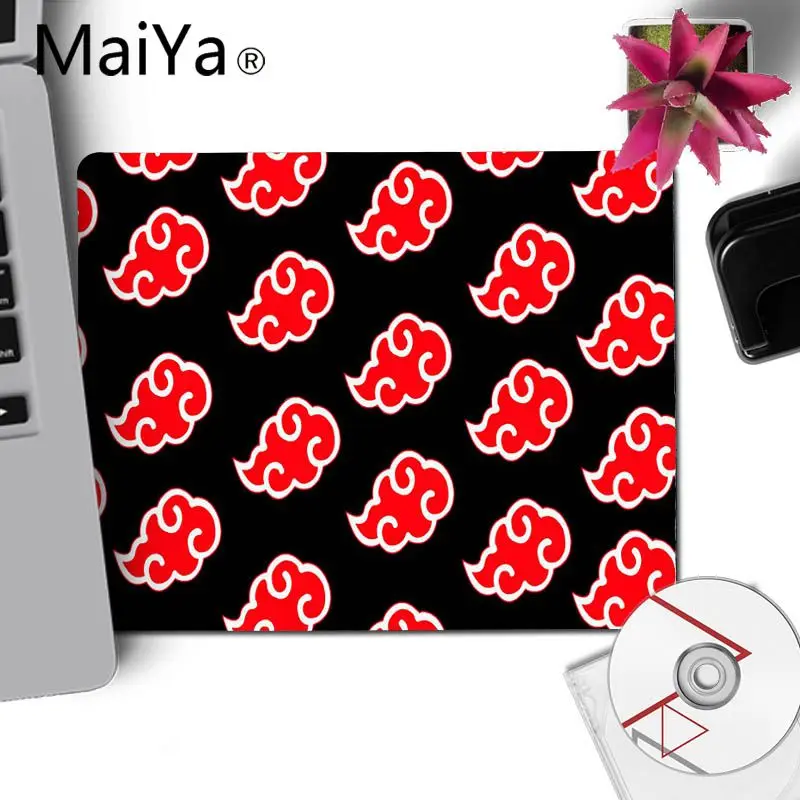 No Lock Edge 25x29cm Maiya Naruto Японские Аниме Игровые мыши для ноутбука коврик для мыши фиксирующий край игровой коврик для мышки с Аниме Коврик для мыши коврик скорость планшет коврик для мыши - Цвет: No Lock Edge 25x29cm