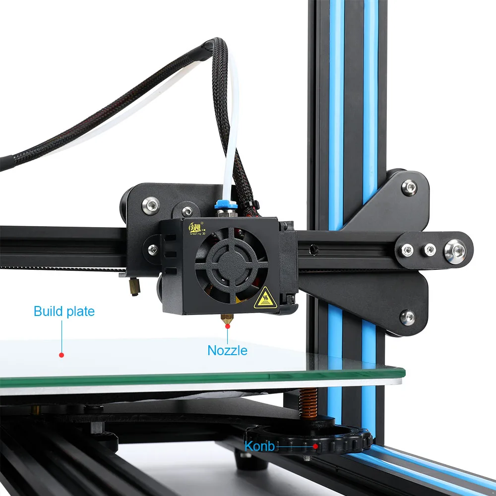 CREALITY 3D CR 10/CR 10S принтер большой размер печати 300*300*400 мм Полу DIY набор алюминиевая