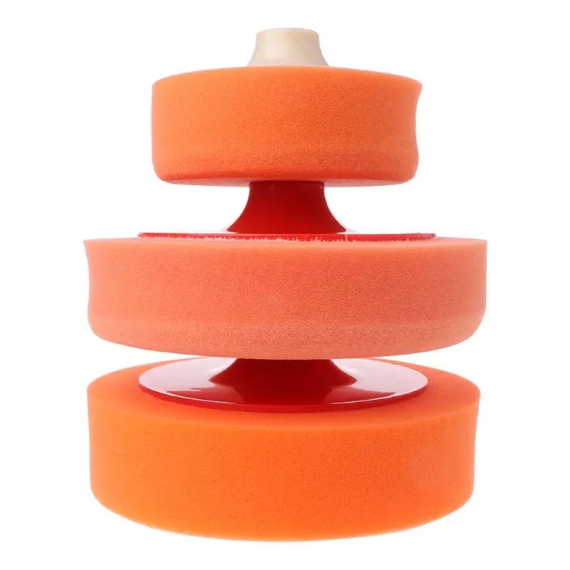 125 мм 175 авто Полировка полировщик Губка Колеса воска оранжевый полировальный