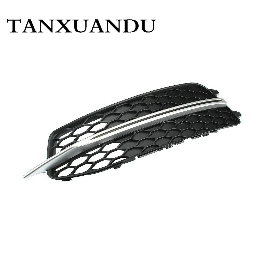 Отделка L & R передний бампер Нижняя решетка решетки сетки для AUDI S6 S Line C7 12 14