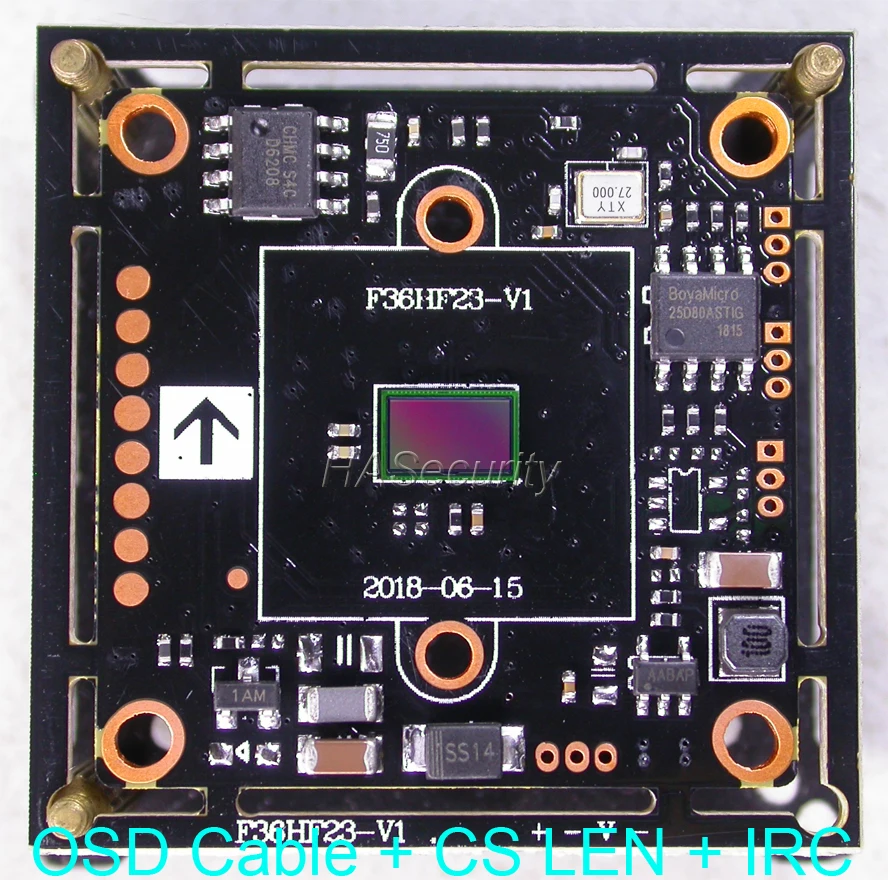 1080P / 720P AHD CVI TVI CVBS (D1) 1/2.9 &quotF23 CMOS датчик + FH8536H камера видеонаблюдения PCB модуль платы