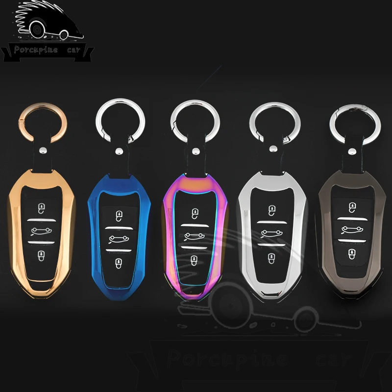 Чехол для автомобильного ключа дистанционного управления Peugeot 2008 308 3008 508 4008 408