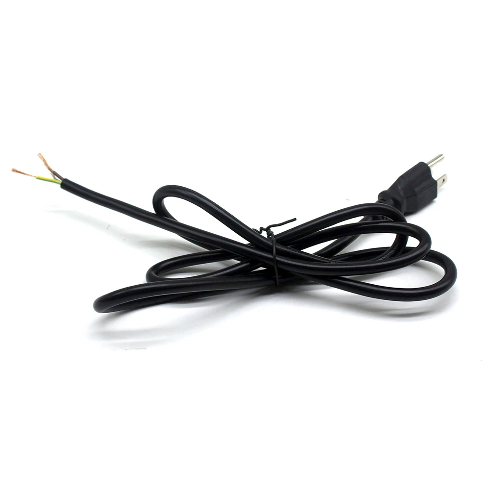 Электрические провода с разъемом ЕС вилка с 1,5 м 250 в 18 17 15 14 13AWG 3pin стандартный штекер 0,75 квадратный шнур питания переменного тока провода Электрика