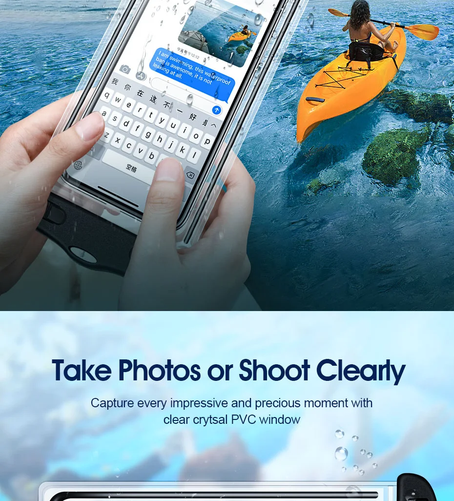 Сумки для плавания водонепроницаемый чехол для телефона huawei P30 P9 P20 P10 Lite чехол для huawei P Smart mate 20 10 Pro для моделей 4,0-6,5 Дюймов